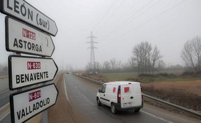 La niebla condiciona la circulación en León y en otras cuatro provincias de la comunidad