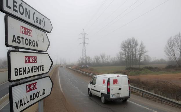 La niebla condiciona la circulación en León y en otras cuatro provincias de la comunidad