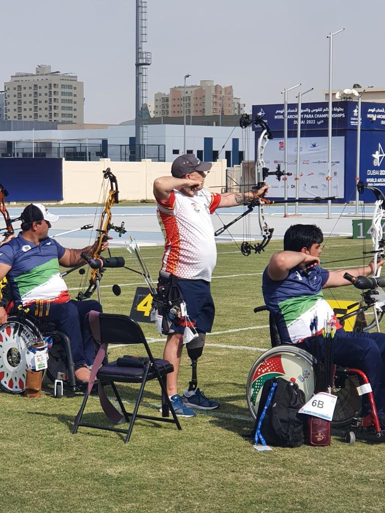 Fernando Barredo consigue el puesto 56º en el campeonato del Mundo de Tiro con Arco Adaptado de Dubái