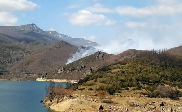 La provincia de León registra un total de nueve incendios forestales durante el último domingo de febrero