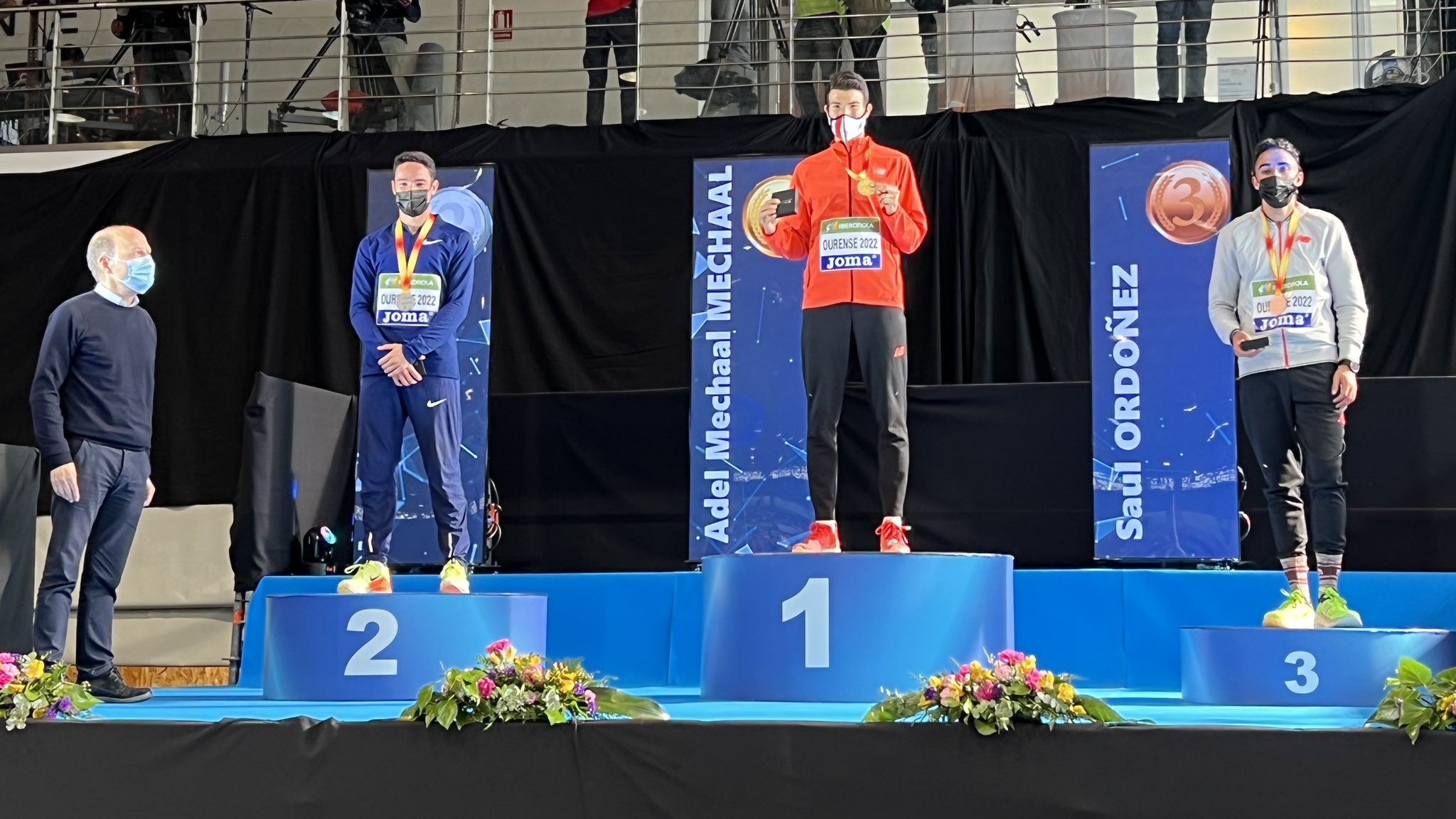Segunda medalla leonesa: Saúl Ordóñez se lleva el bronce en los 1.500 del Campeonato de España