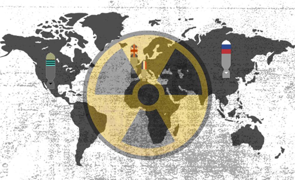 ¿Cuántas armas nucleares tiene Rusia frente a la OTAN?