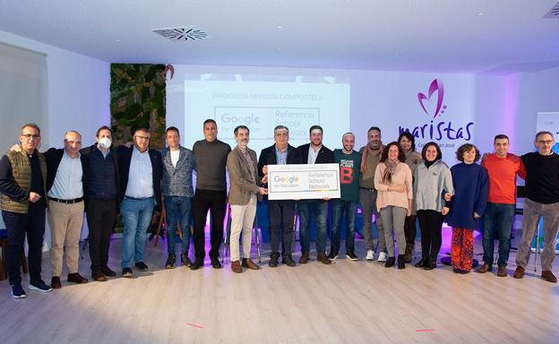 Los colegios San José y Champagnat de León reciben el certificado Google Reference Network