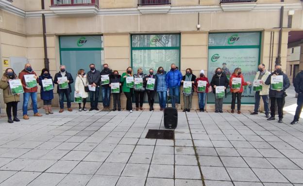 CSIF denuncia con concentraciones el «retroceso» laboral y económico de la mujer con la covid-19