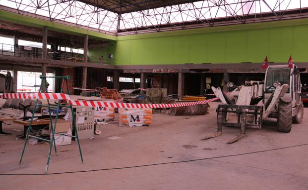 La estación de buses avanza en su remodelación integral y unión con Renfe en vistas a 2023