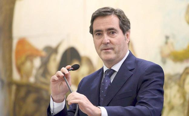 Antonio Garamendi: «Me encantaría que los partidos llamados a gobernar dieran un mensaje de unidad para que no parezca que mandan los extremos»