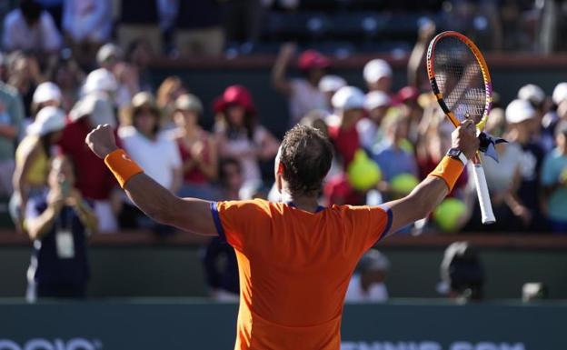 Nadal protagoniza una espectacular remontada en Indian Wells