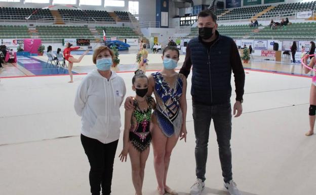 Ponferrada acoge el provincial de gimnasia rítmica individual
