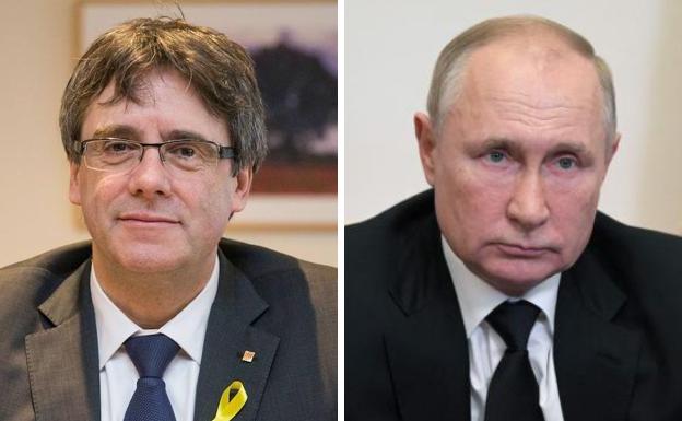 El independentismo catalán siguió buscando la ayuda de Putin después del 1-O
