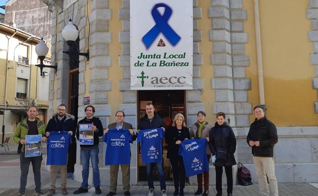 La Bañeza celebra la II edición del 'Reto Azul: Pedaleando por el Colon'