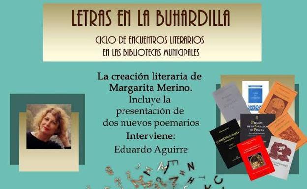 Margarita Merino participa en los actos con motivo del Día Mundial de la Poesía que organiza el Ayuntamiento