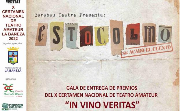 El jurado y el público escogen a los ganadores del X Certamen Nacional de Teatro Amateur 'In Vino Veritas' de La Bañeza