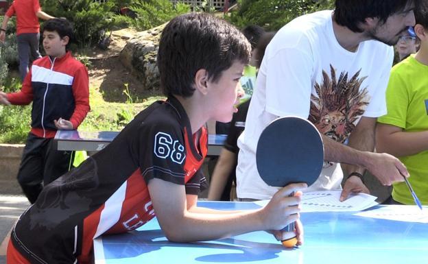 La Escuela Deportiva Municipal de Tenis de Mesa organiza la 'Gymkana Ping-Pong Divertida'