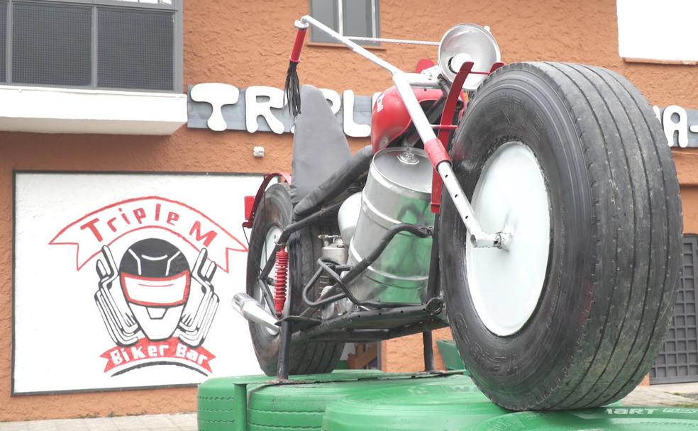 La moto más grande 'ruge' en Villamanín