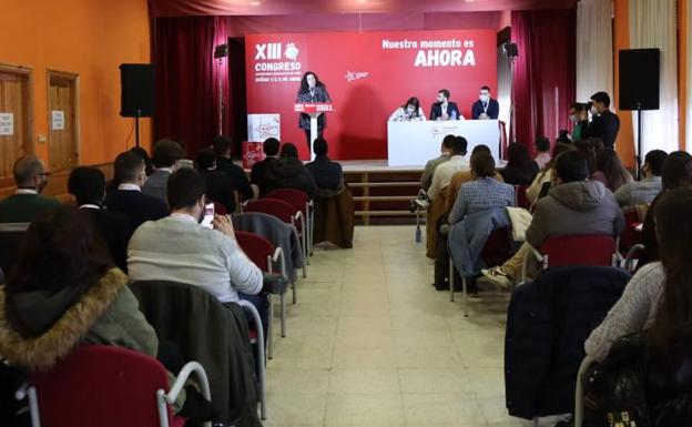 El XIII Congreso de Juventudes Socialistas de León ratifica a Laura Busto como secretaria general