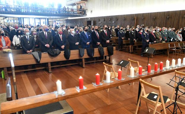 La Semana Santa de León recupera la plegaria a la Virgen del Camino tras dos años de suspensión por la pandemia