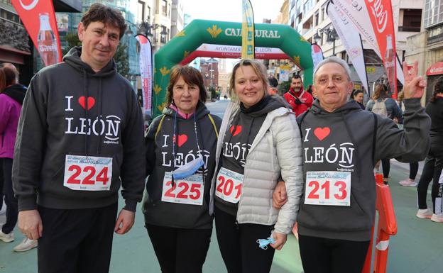 Los andarines 'abren' la III Carrera de las Empresas de leonoticias tomando el protagonismo