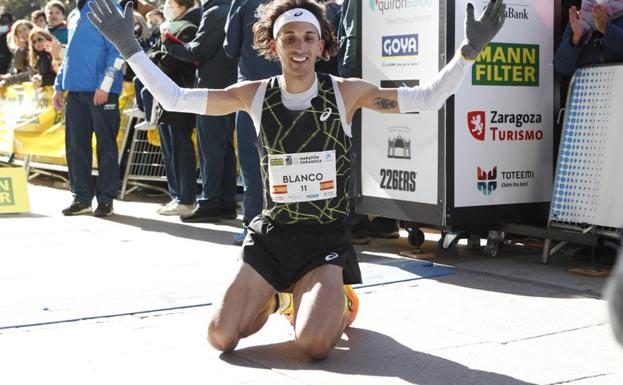 Jorge Blanco se exhibe para proclamarse campeón de España de maratón