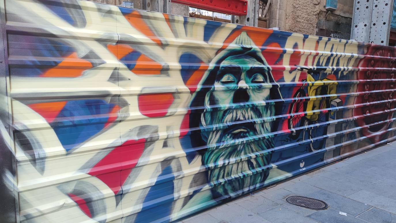 Concurso de graffitis calle la Rúa