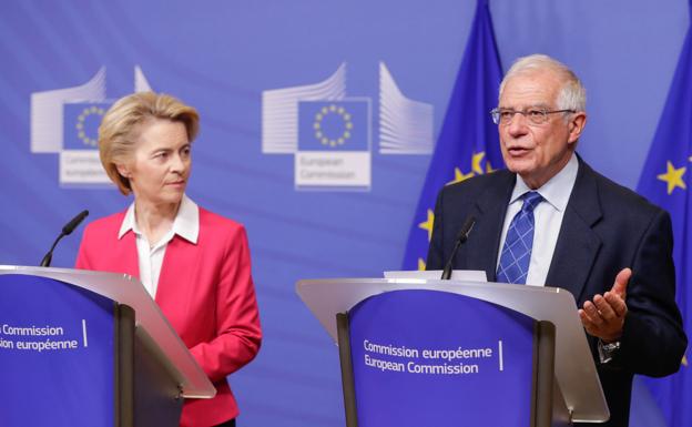 Von der Leyen y Borrell viajarán a Kiev para encontrarse con Zelenski