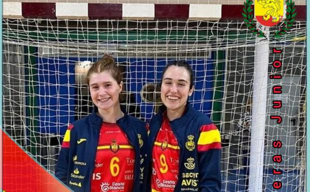 Nerea Solares y Amagoia Laínez, convocadas con la Selección Española junior