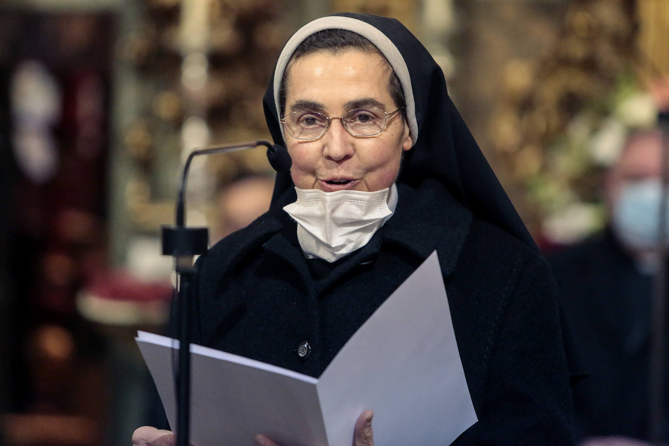 Las Madres Benedictinas, personaje singular de la Semana Santa 2022