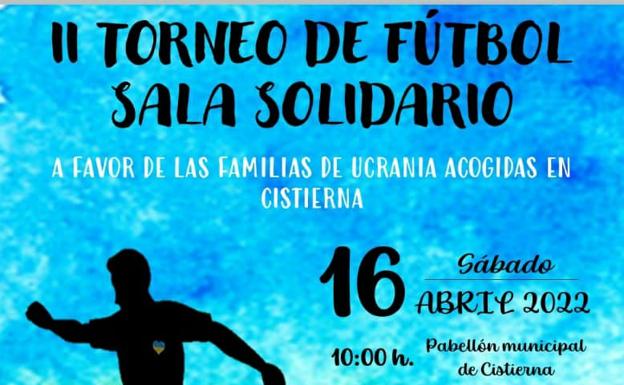 Cistierna juega al fútbol sala por Ucrania