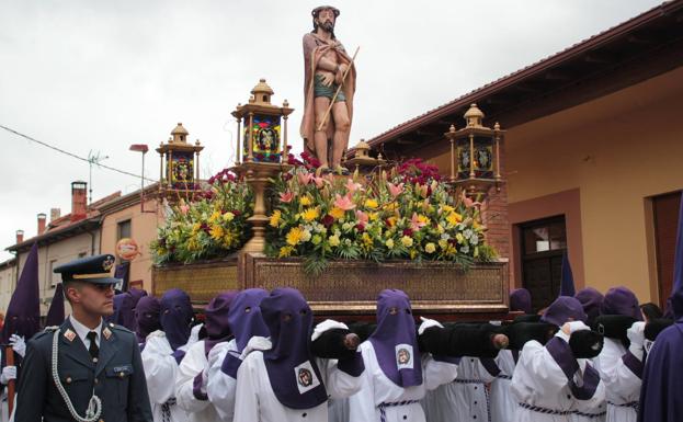 Santa Marina del Rey retoma su Semana Santa tras el parón por la pandemia el Domingo de Ramos