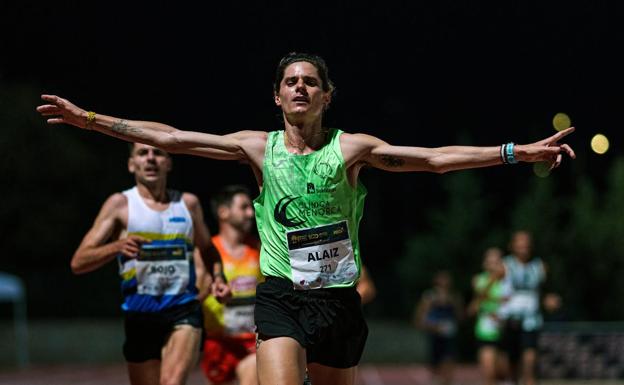 El leonés Roberto Alaiz, subcampeón de España de 10.000 metros