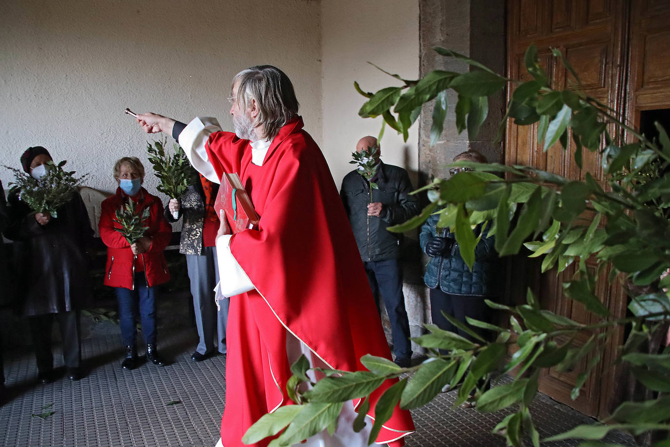 El Domingo de Ramos, desde el pueblo