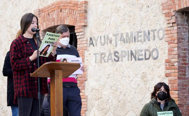 Traspinedo recuerda a Esther López y reclama que se haga justicia