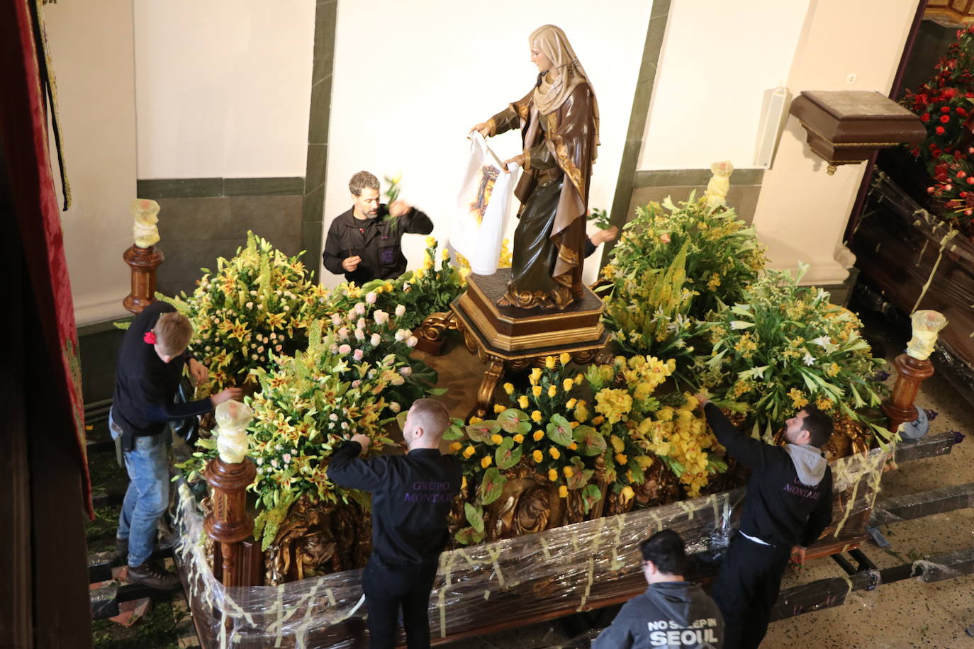 El Nazareno prepara Los Pasos