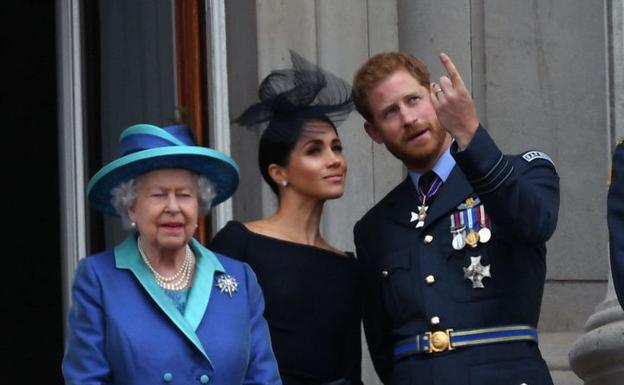 Harry y Meghan Markle, visita secreta a la Reina Isabel II