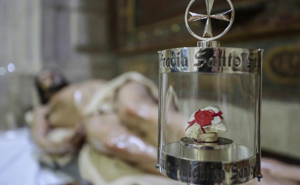 Un pedazo del Santo Sepulcro en León
