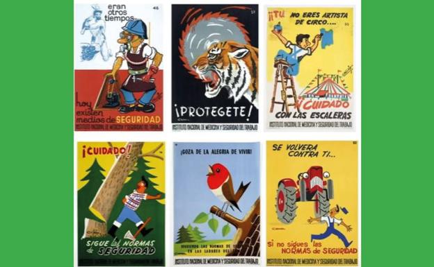 El Museo de la Siderurgia y la Minería de Sabero acoge la muestra 'Carteles de Prevención del siglo XX'