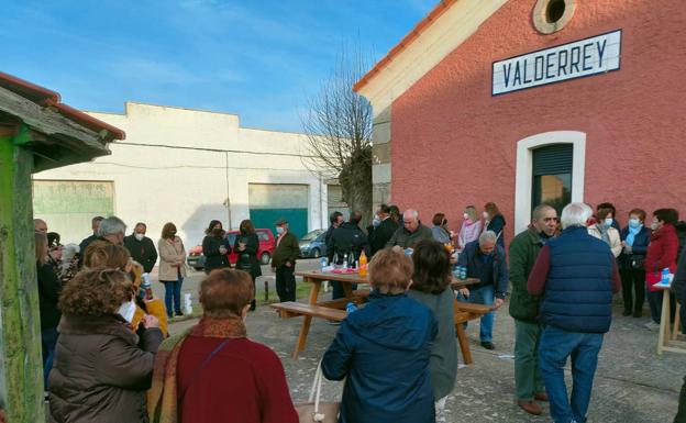 Valderrey convierte en albergue municipal la antigua estación