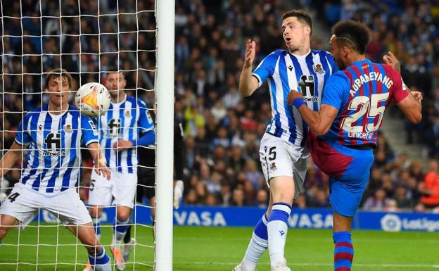 Golpe de Champions del Barça ante la Real Sociedad