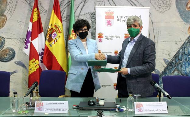 Renovada la colaboración financiera que vincula a la Universidad de León y Unicaja Banco