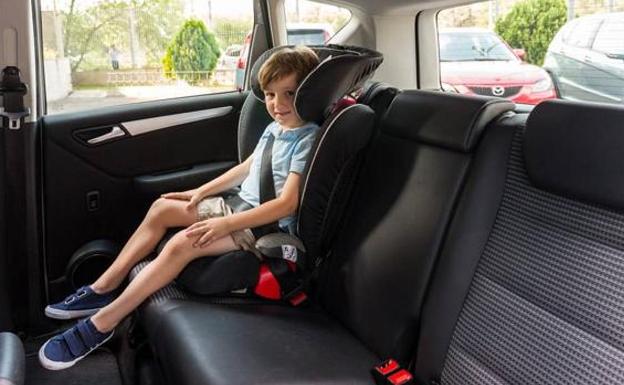 Aumenta el número de menores que viaja sin cinturón de seguridad