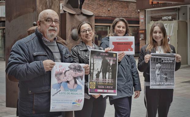 El comercio de León celebra el Día de la Madre con sorteos de cheques regalo y lotes de productos