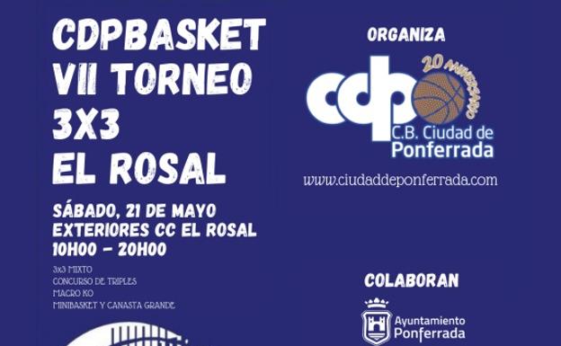 El Ciudad de Ponferrada recupera su 3x3 El Rosal