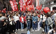 Los sindicatos reivindican subidas salariales en el Primero de Mayo