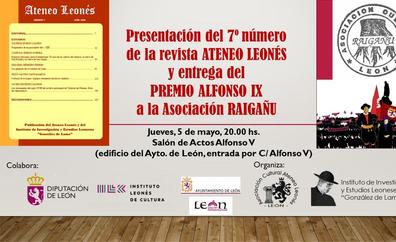 La asociación Raigañu recibe el Premio Alfonso IX