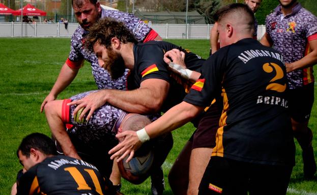 Los artilleros del Maca de León y Astorga se proclaman subcampeones del Campeonato Nacional de Rugby Militar