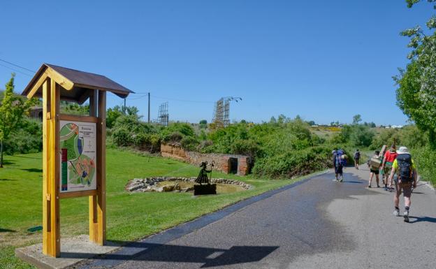 El Cañín de la Virgen del Camino ya está señalizado