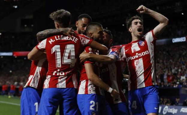 Carrasco acerca al Atlético a la Champions