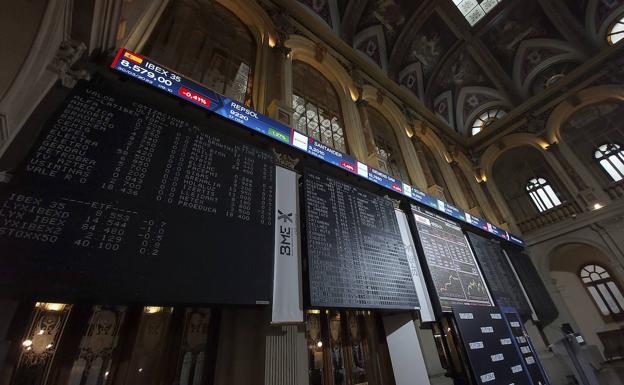 El Ibex se desinfla y fracasa en su intento de recuperar los 8.200 puntos