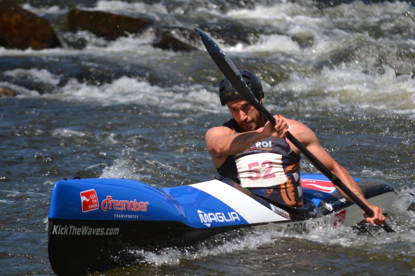 Guillermo Fidalgo repite como doble campeón de España de piragüismo