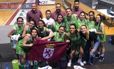 El equipo cadete de Lioness Basketball, octavo de España