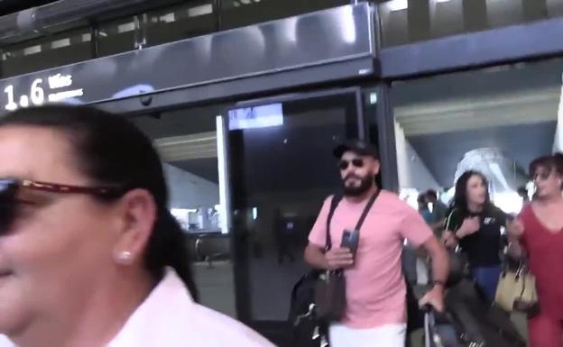 Primeras palabras de María del Monte tras su abrazo con Isa Pi